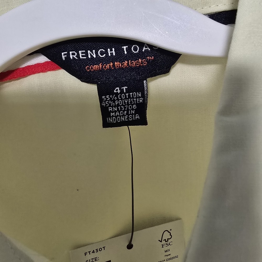 French Toast Girls Preppy School Uniform Short Sleeve Tops With Matching Skirt - Picture 16 of 16